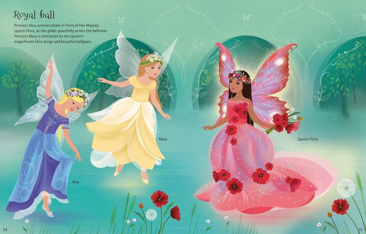 ■ Sticker Dolly Dressing Fairy Princesses