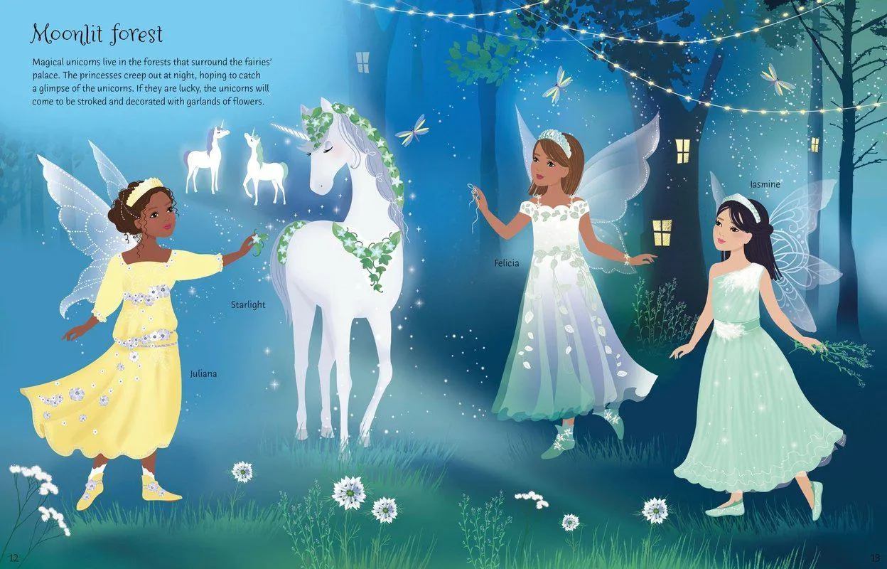 ■ Sticker Dolly Dressing Fairy Princesses