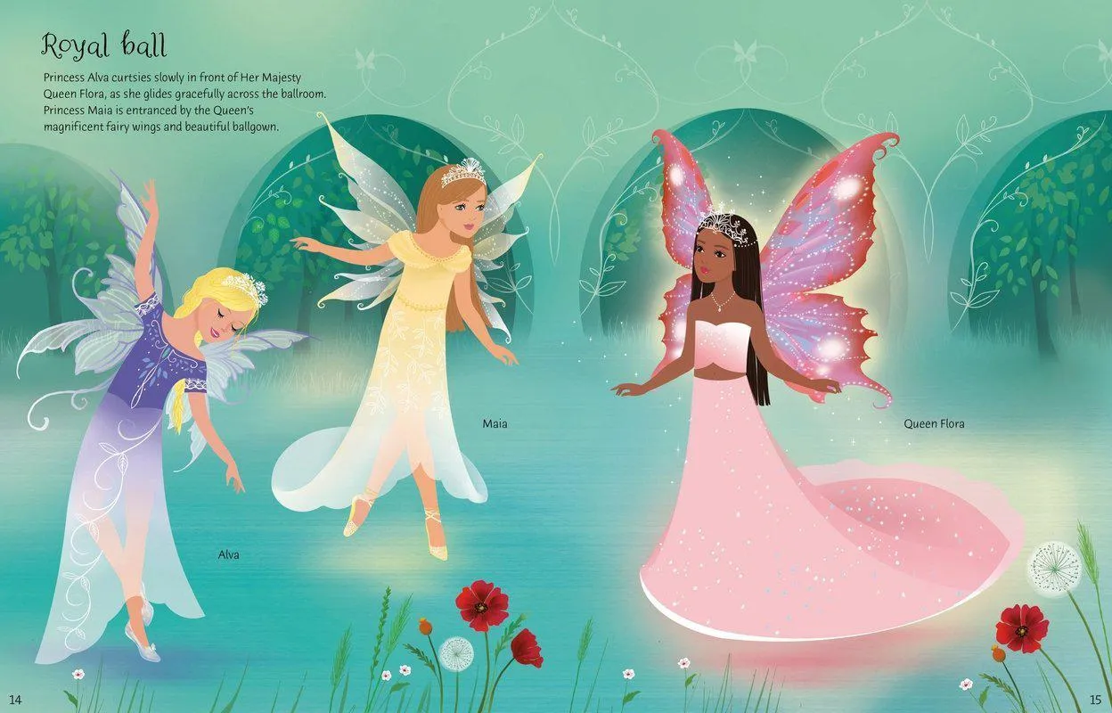 ■ Sticker Dolly Dressing Fairy Princesses