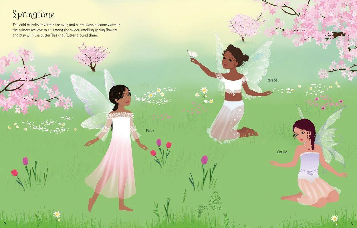 ■ Sticker Dolly Dressing Fairy Princesses
