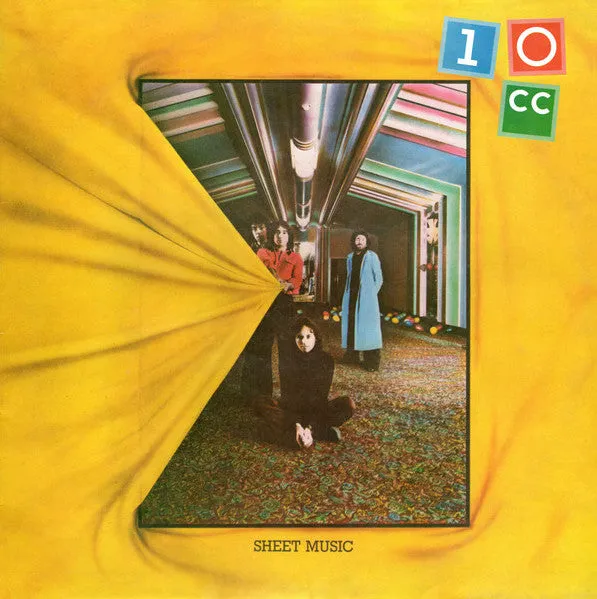 10cc - Sheet Music - Nearly White Hot Stamper (With Issues)