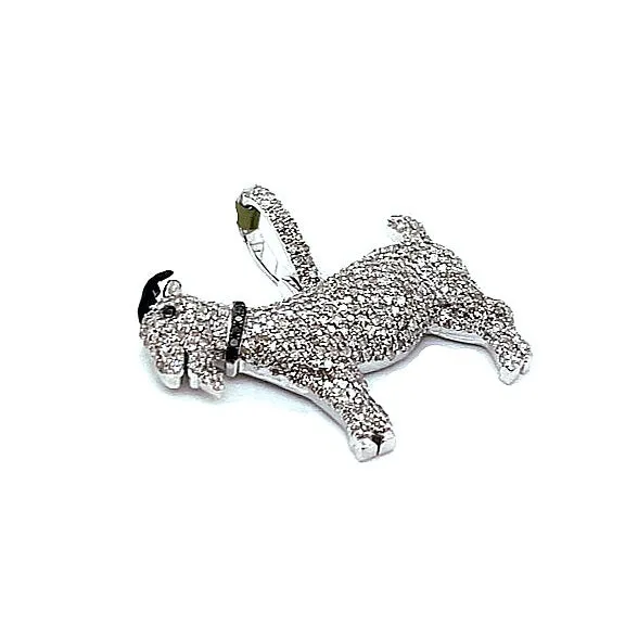10k Yellow Gold & Diamonds 2ct Iced Out Goat Pendant - SP17639A