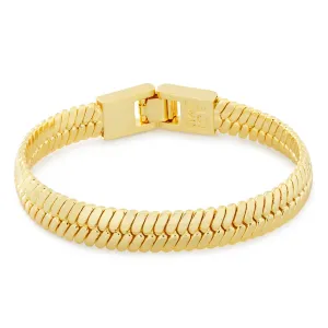 10mm Thick Herringbone Bracelet