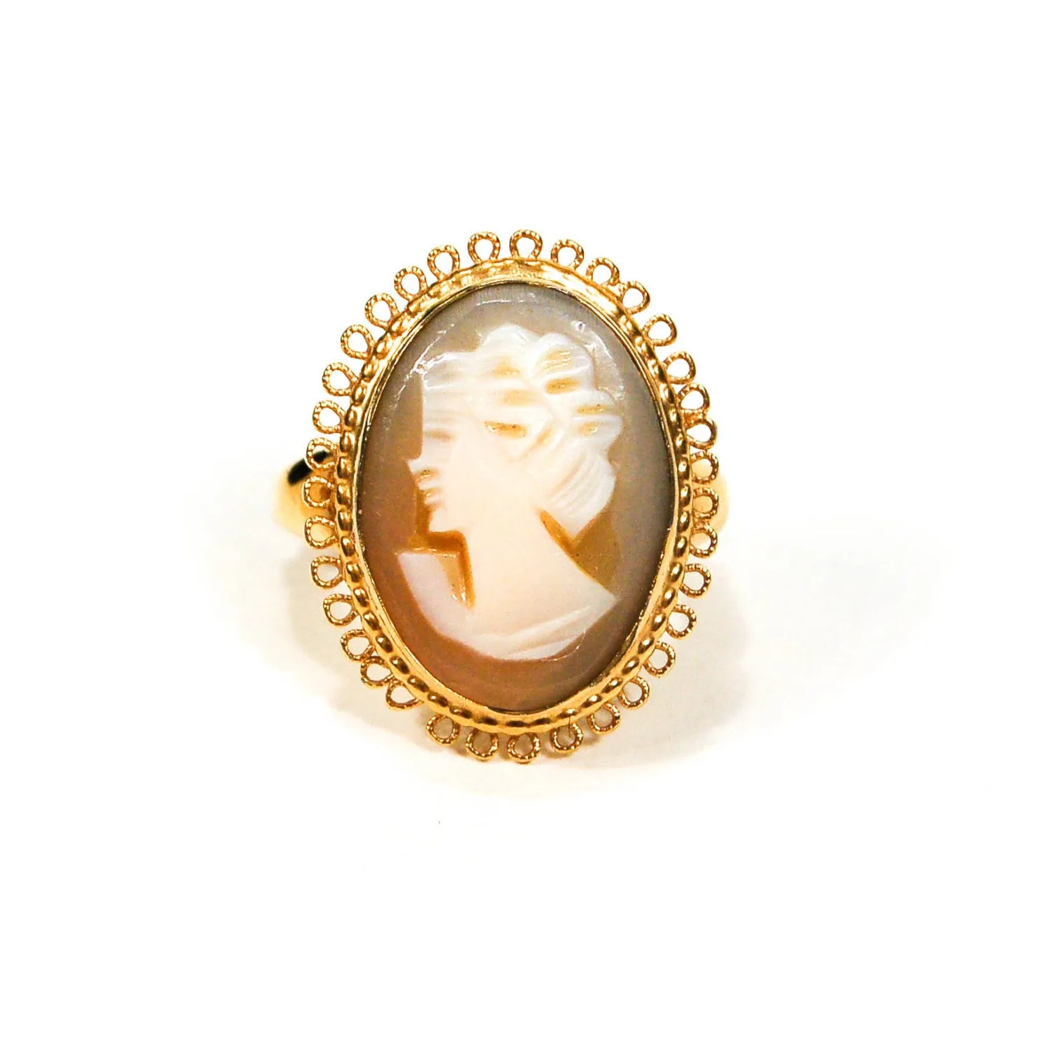 1960's Cameo Ring by Vendome