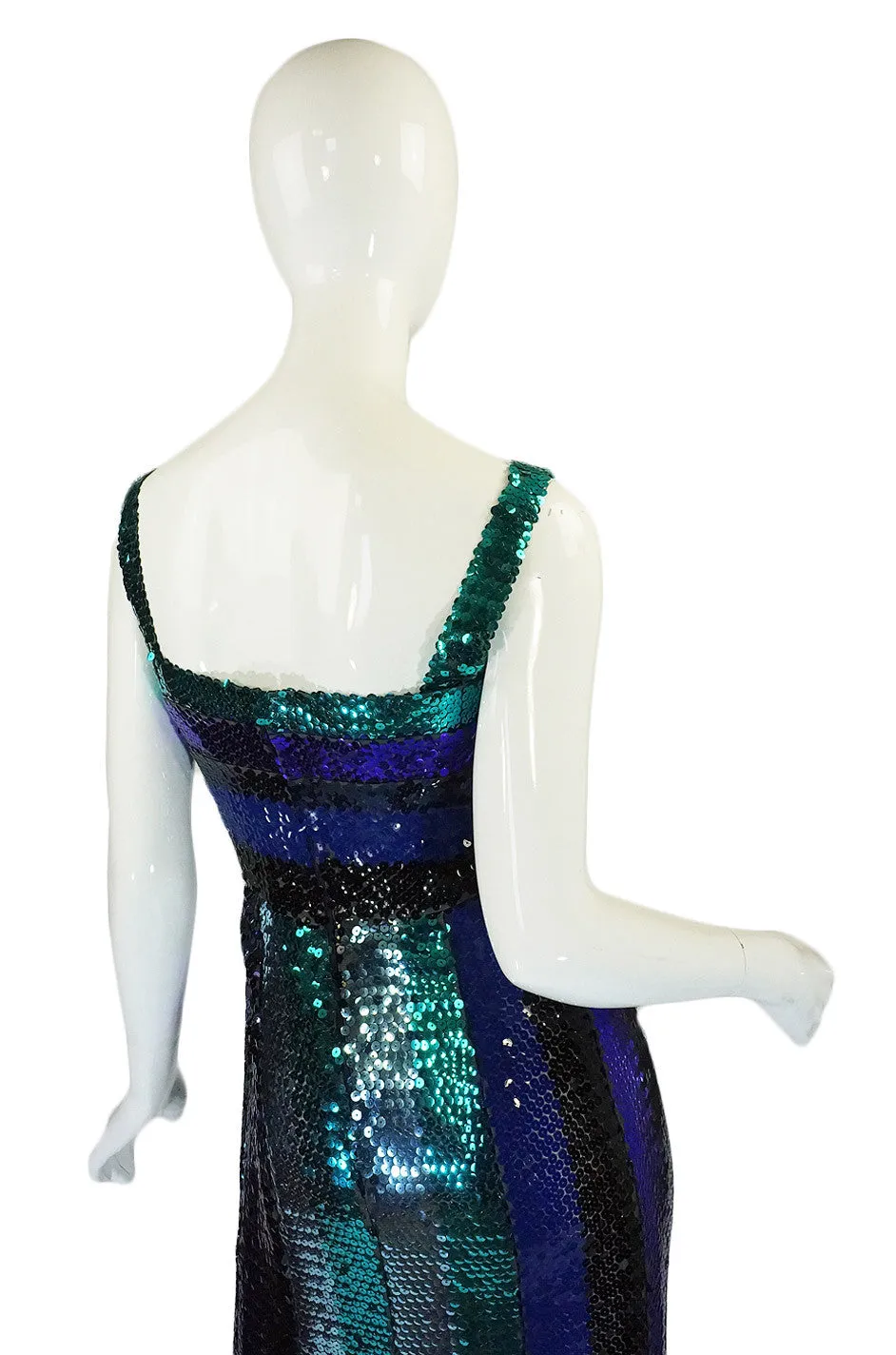 1960s Sequin Givenchy Gown & Wrap