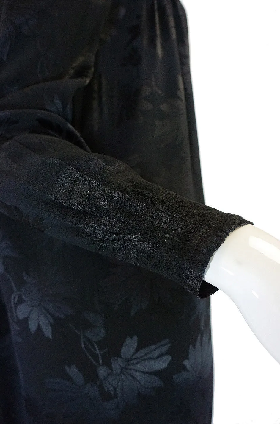 1971 Ossie Clark Silk Smock Dress