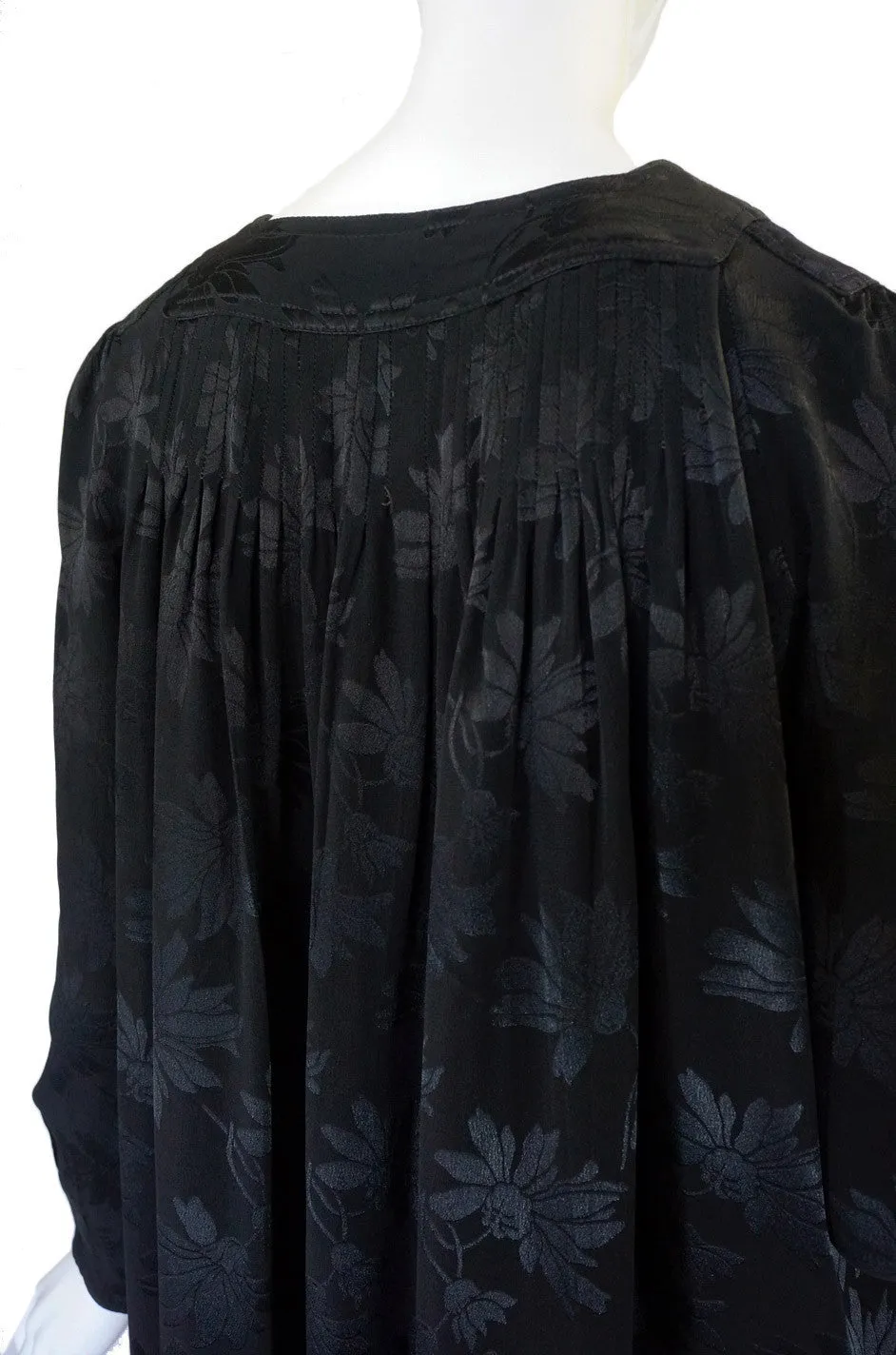 1971 Ossie Clark Silk Smock Dress