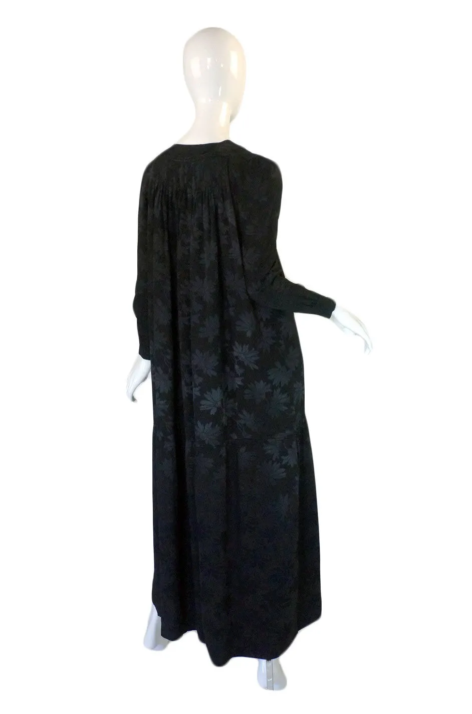 1971 Ossie Clark Silk Smock Dress