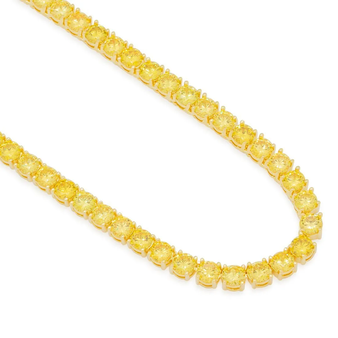 5mm Yellow Tennis Chain