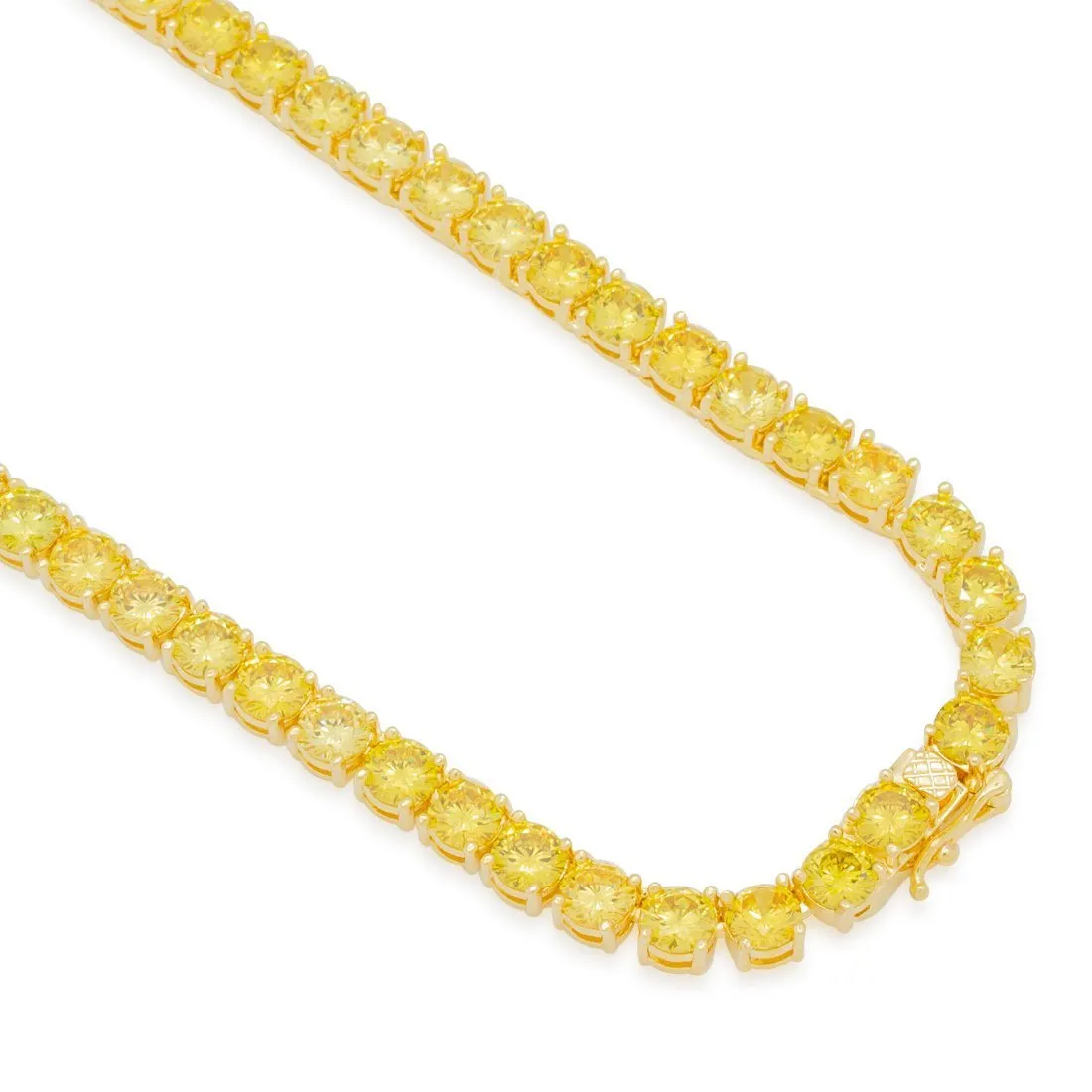 5mm Yellow Tennis Chain