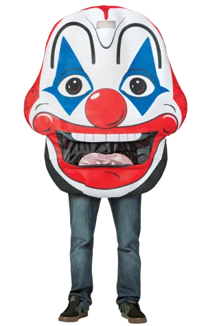 Adult Giant Clown Face Costume
