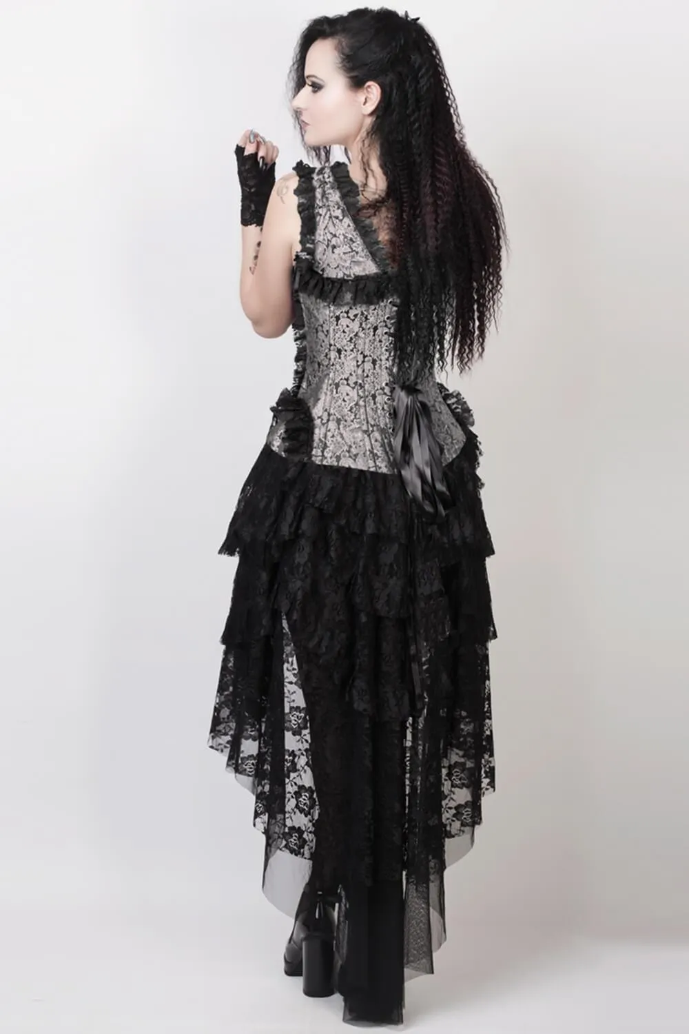 Afolabi Victorian Inspired Burlesque Corset Dress