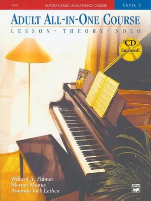Alfred's Basic Adult All-in-One Course, Book 2 Lesson * Theory * Solo with CD