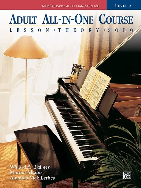 Alfred's Basic Adult All-in-One Course, Book 2 Lesson * Theory * Solo