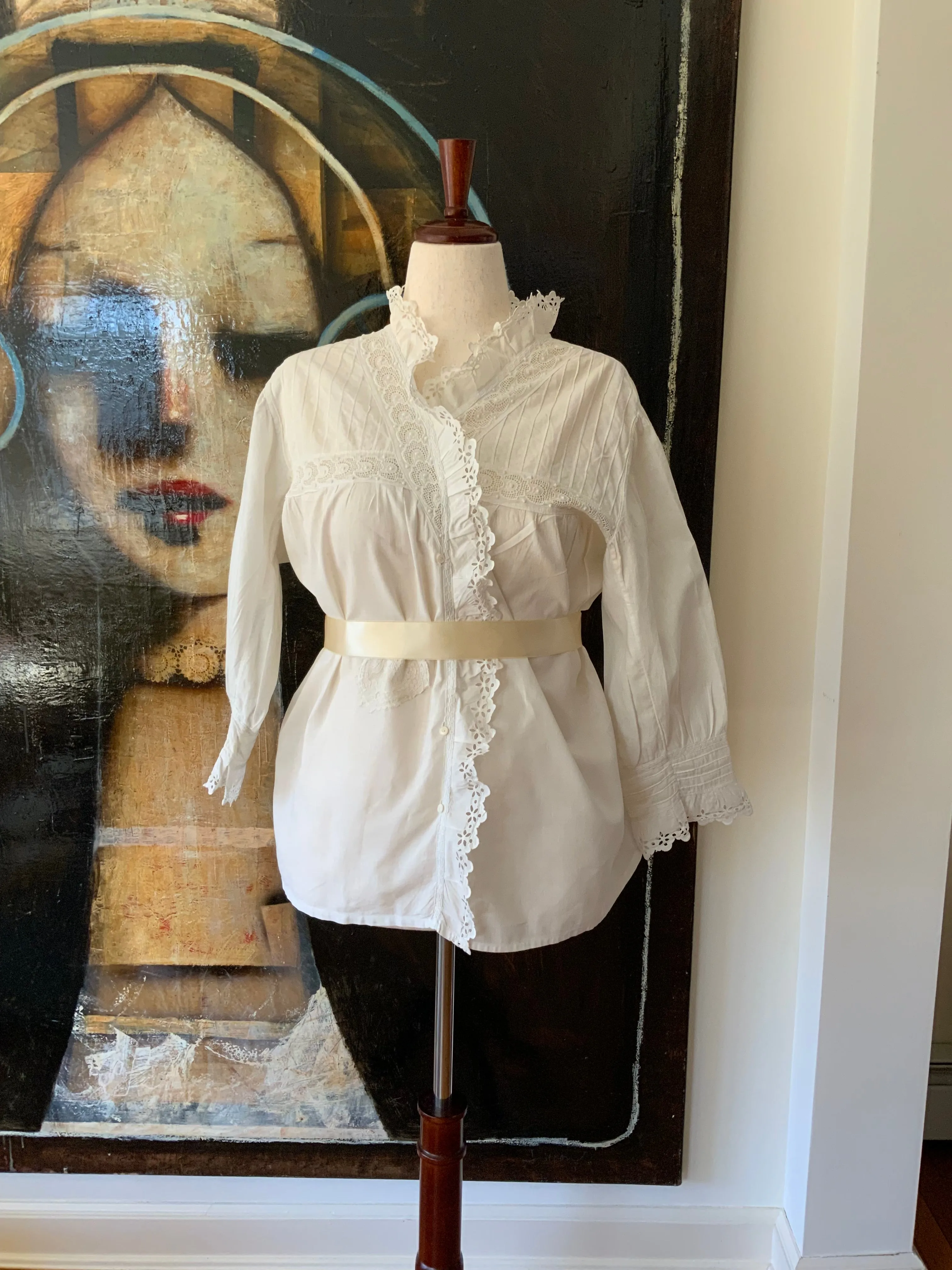 Antique cotton Blouse - 1910 - ED5