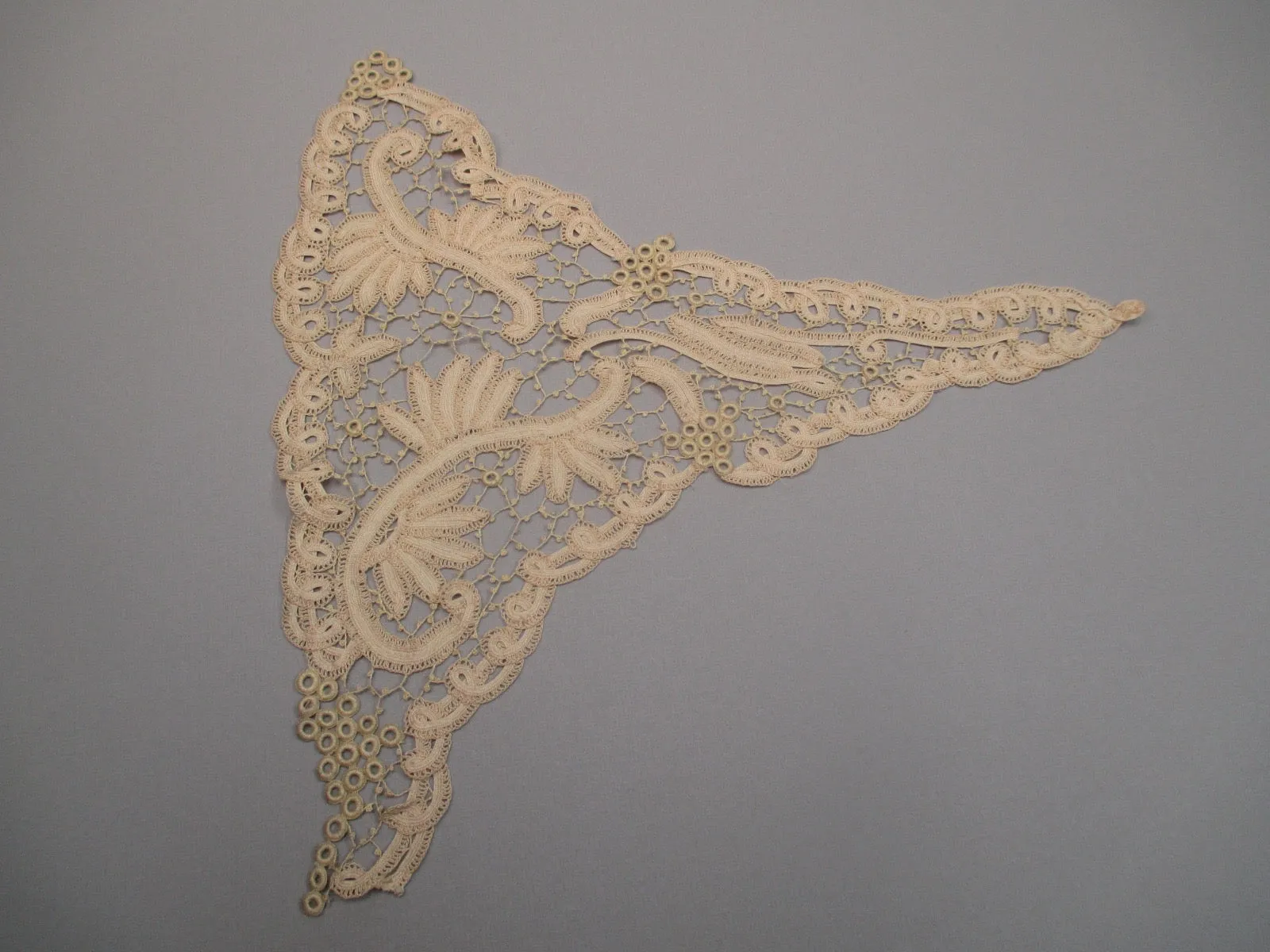 Antique Victorian Handmade Lace Applique