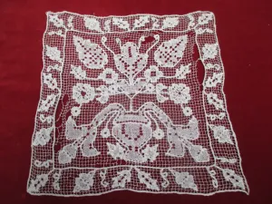 Antique Victorian lace doily