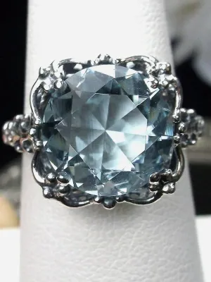 Aquamarine Victorian Ring #D103