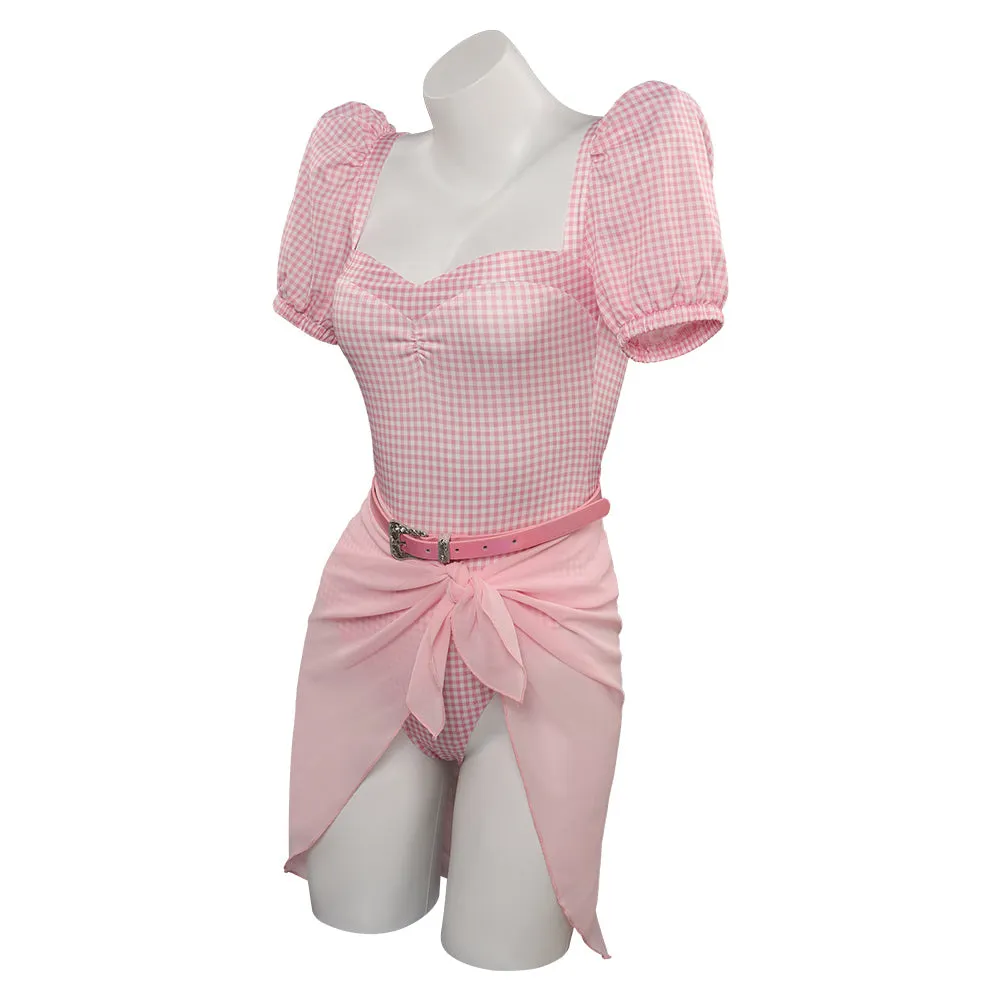 Barbie Original Design Sexy Print Dress Cosplay Costume Halloween Carnival Suit