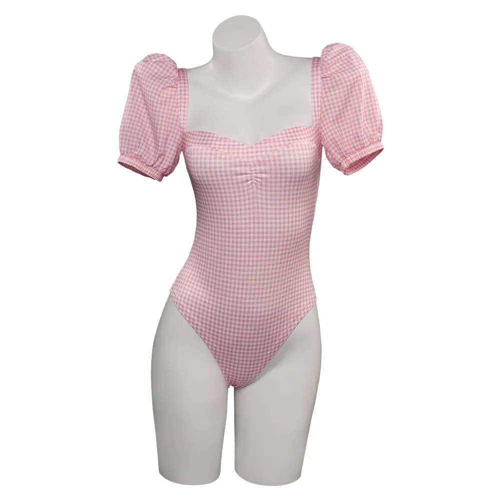 Barbie Original Design Sexy Print Dress Cosplay Costume Halloween Carnival Suit