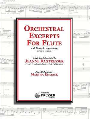 Baxtresser: Orchestral Excerpts for Flute (Revised Edition)