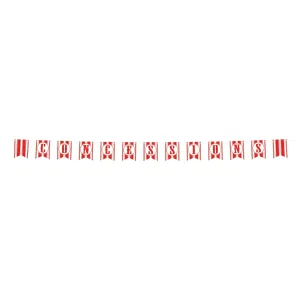 Beistle Concessions Pennant Banner 6 in  x 7' (1/Pkg) Party Supply Decoration : Circus