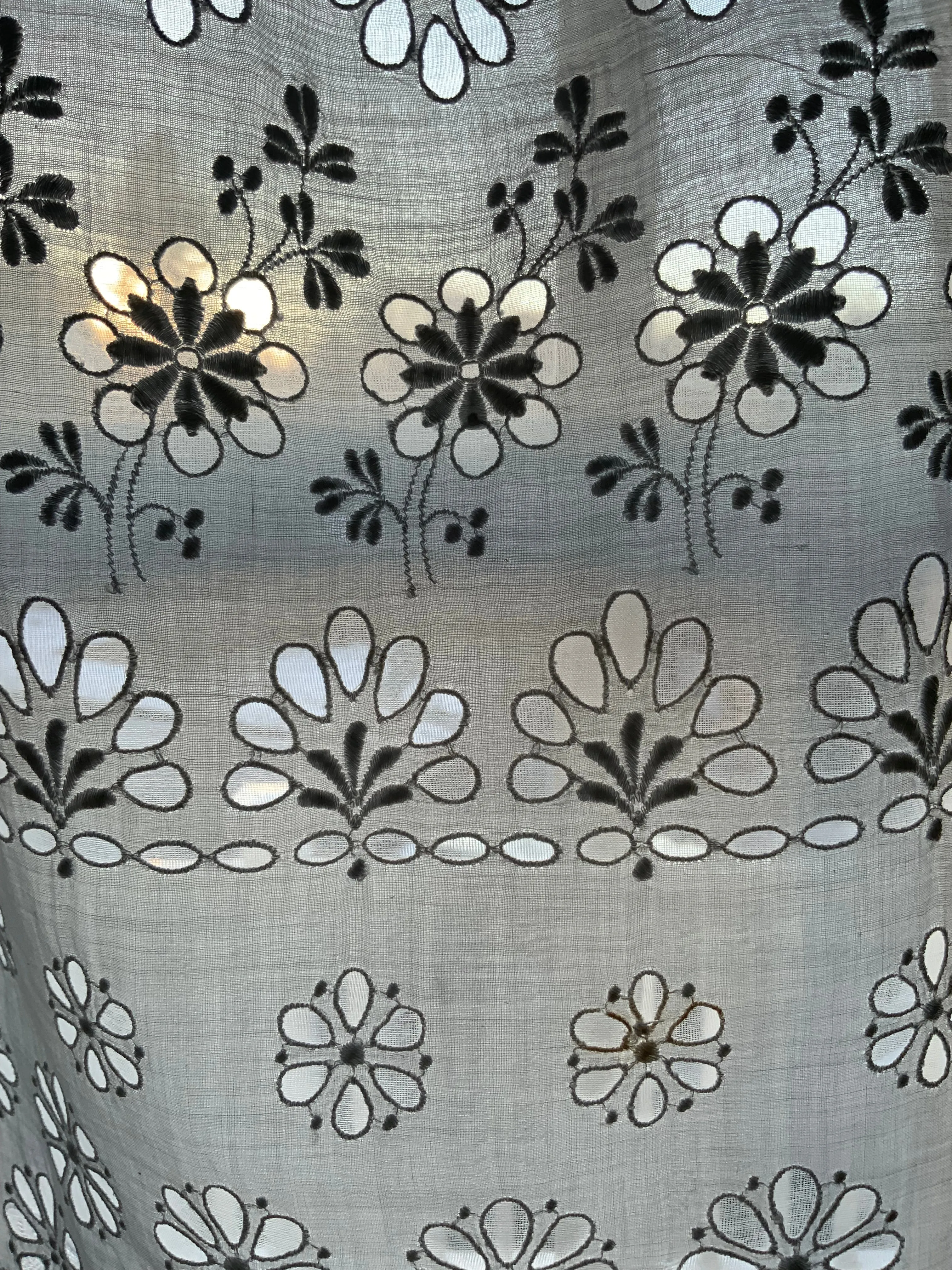 Blouse made with Antique Fabric - Y2K - E13