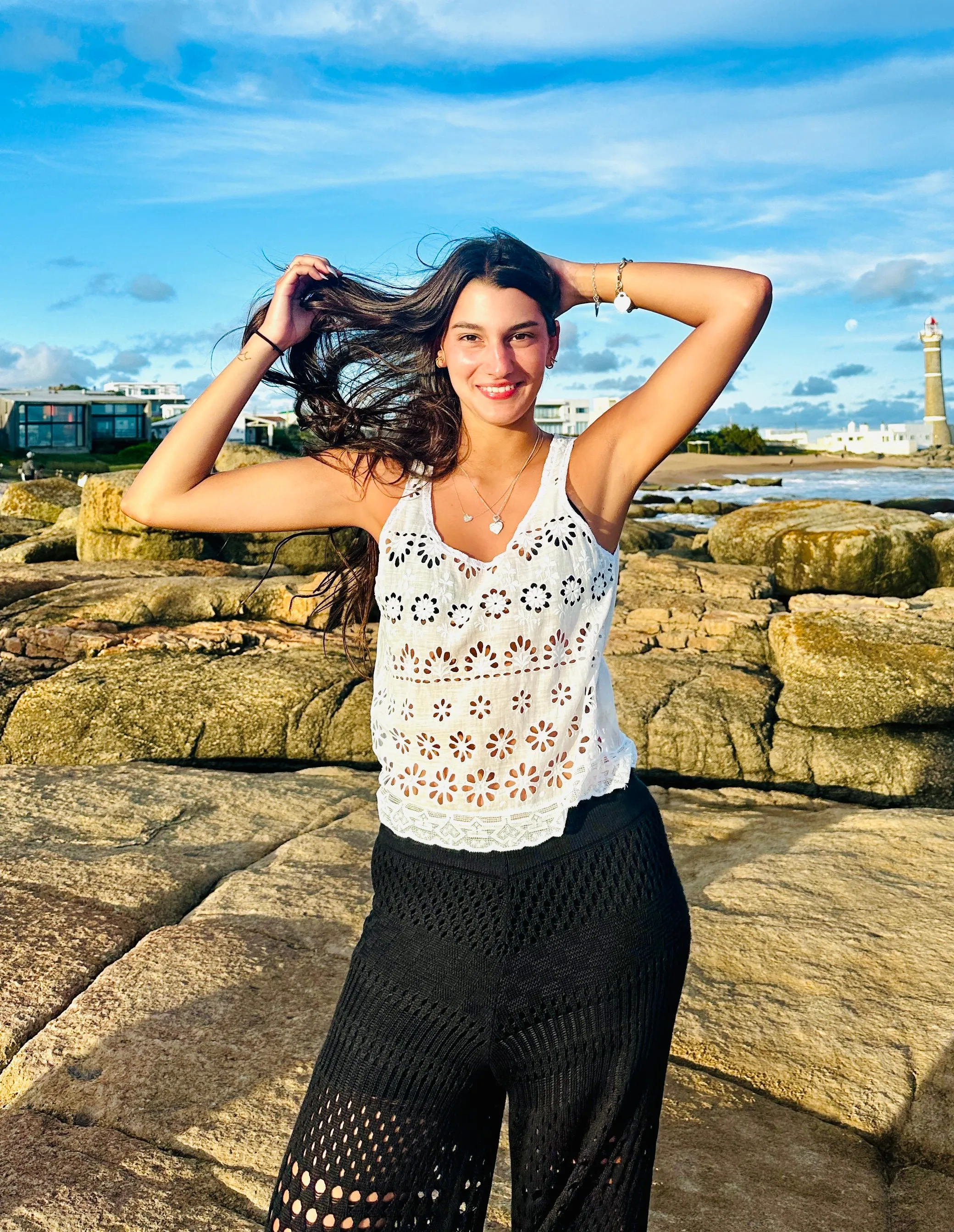 Blouse made with Antique Fabric - Y2K - E13