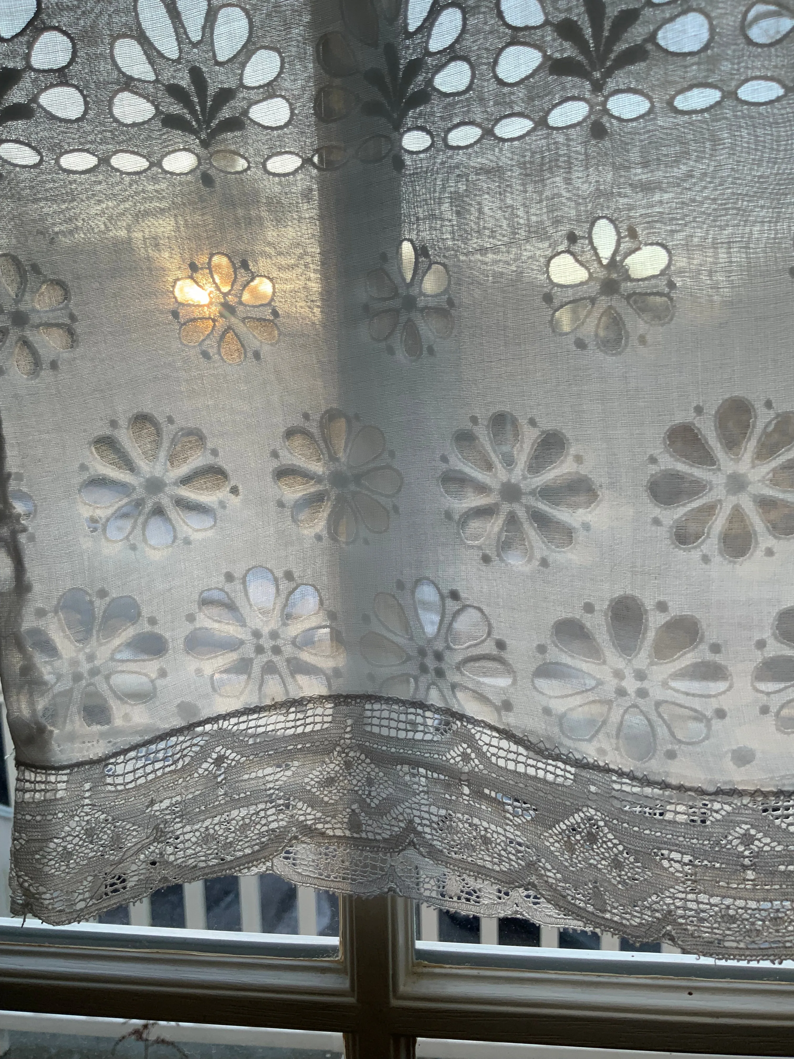 Blouse made with Antique Fabric - Y2K - E13