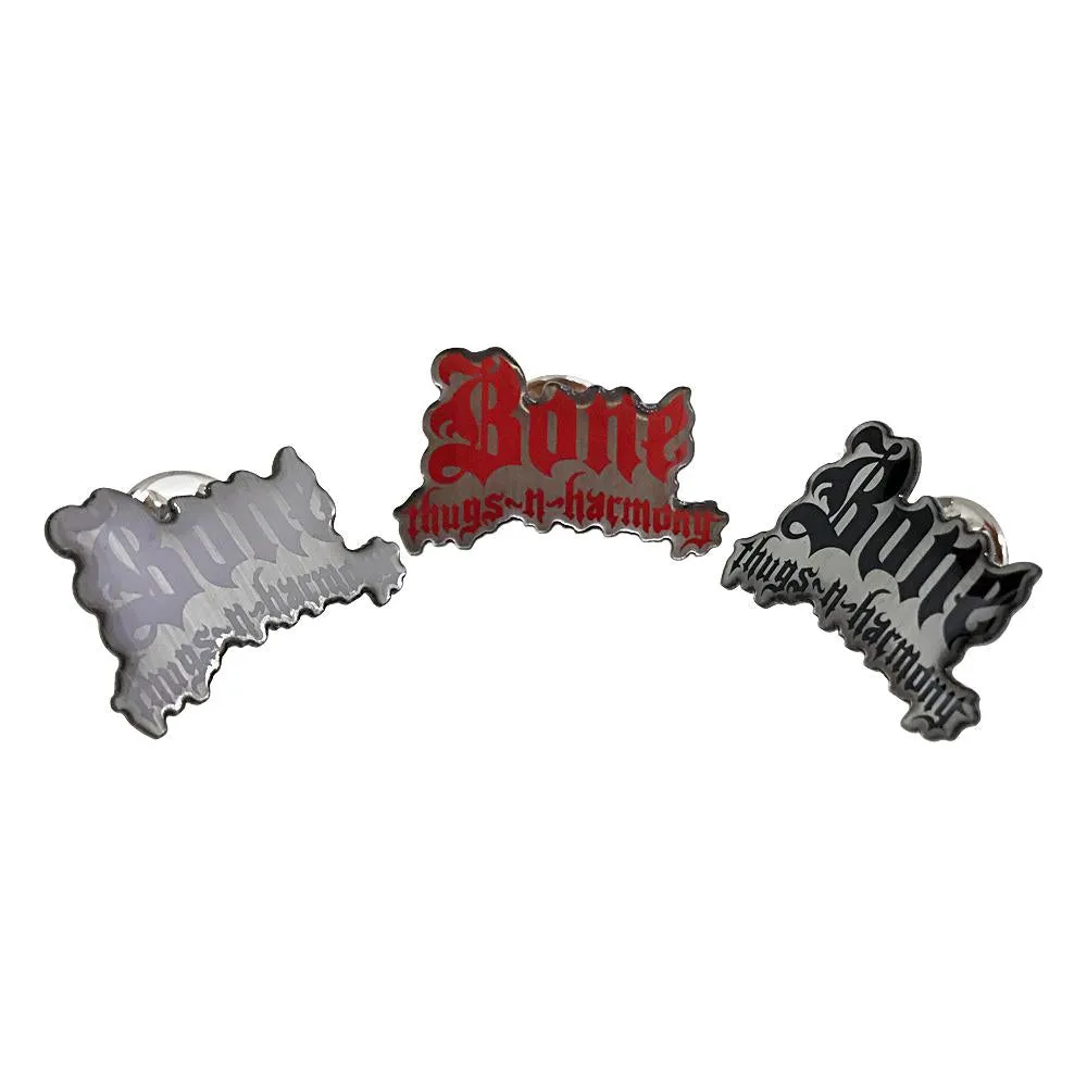 Bone Thugs n Harmony Silver Pin Set