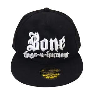Bone Thugs n Harmony White Logo Black Snapback