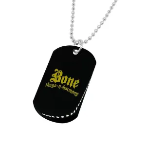Bone Thugs n Harmony Yellow Logo Dog Tag