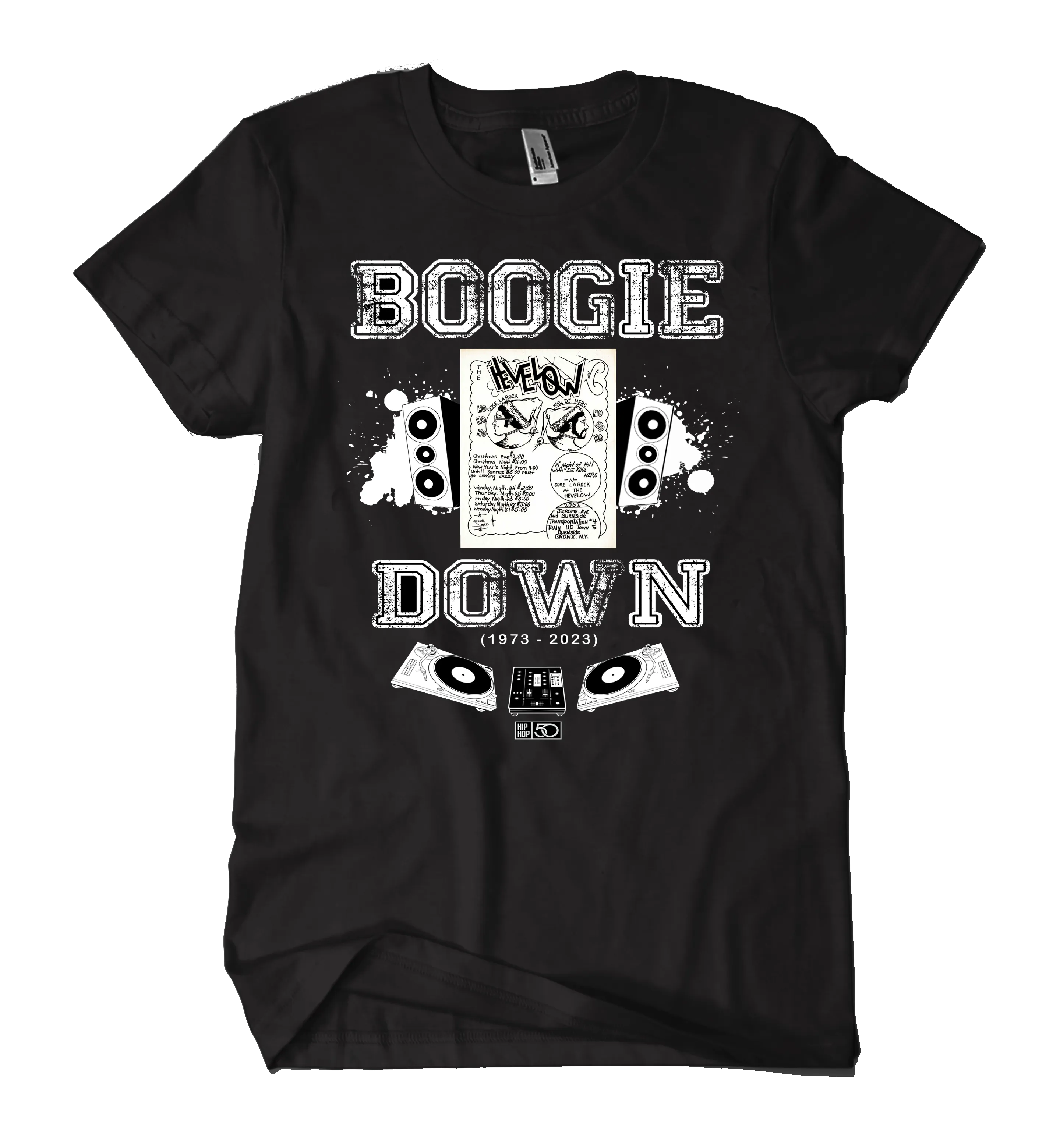 BOOGIE DOWN T-SHIRT (2XL, 3XL)