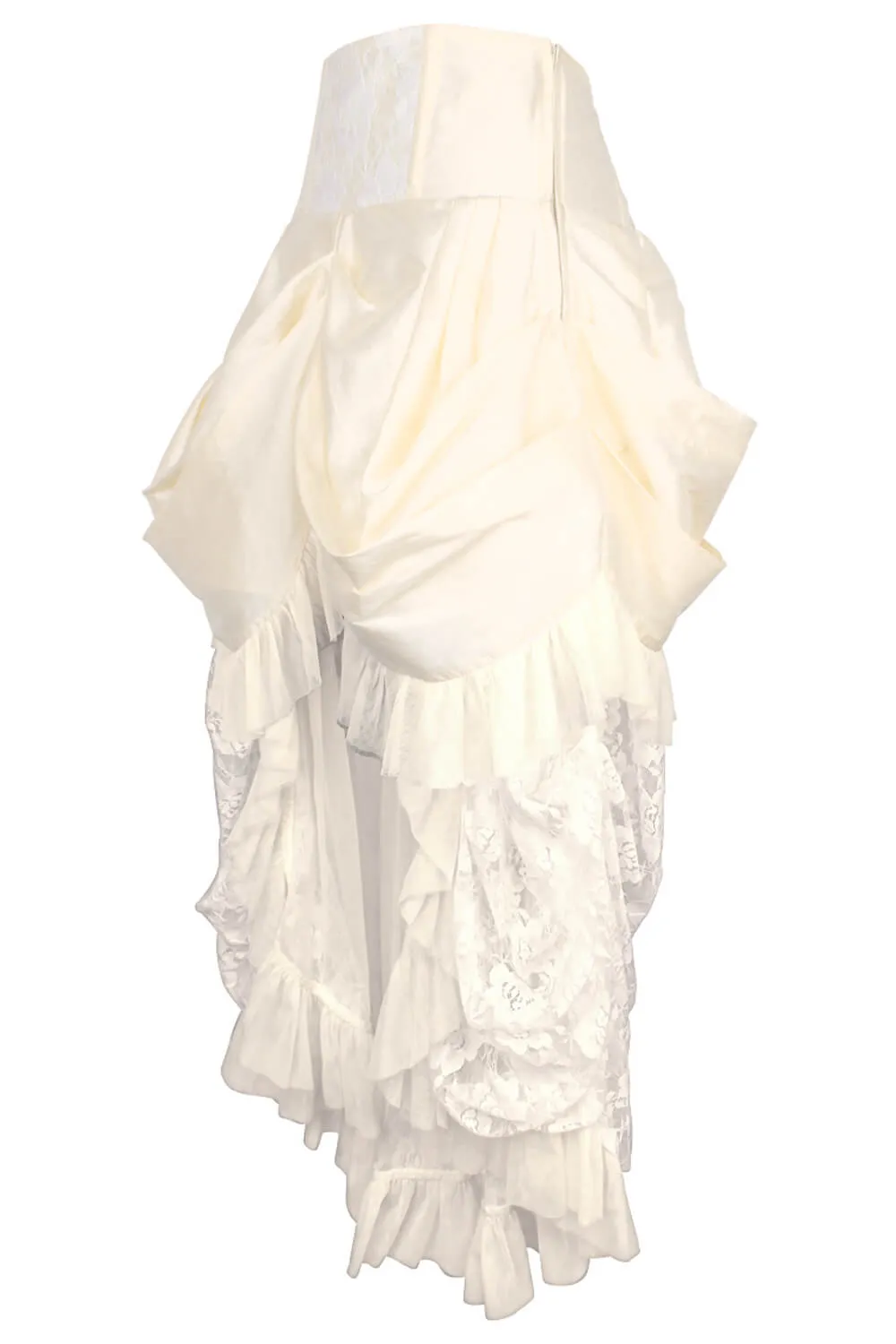 Briallan Ivory Victorian Skirt