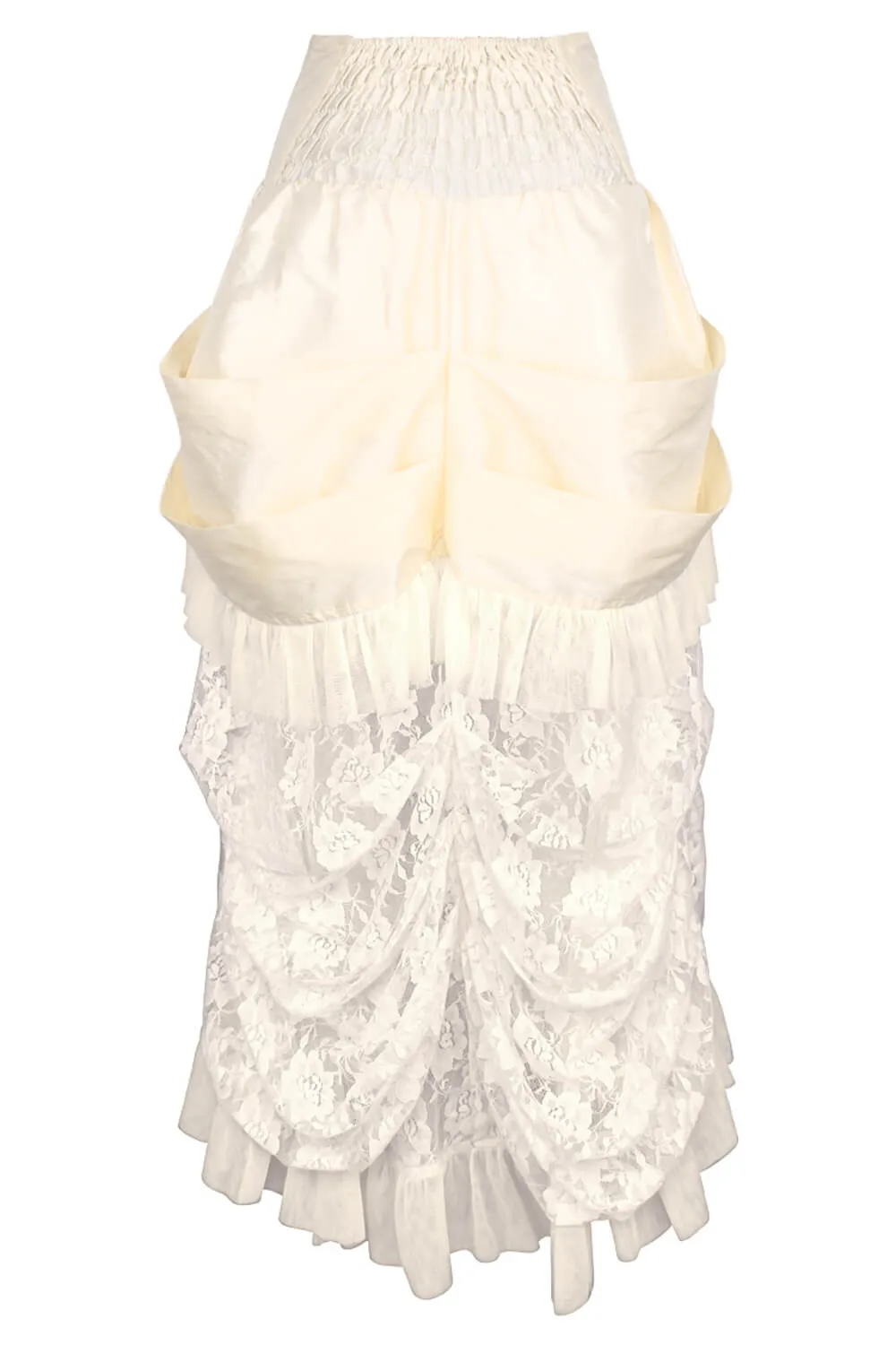 Briallan Ivory Victorian Skirt