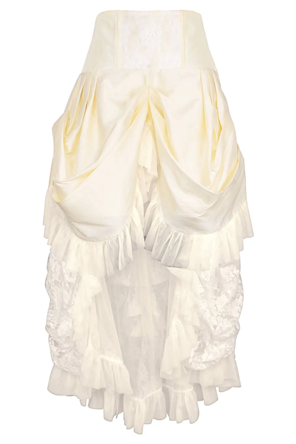 Briallan Ivory Victorian Skirt