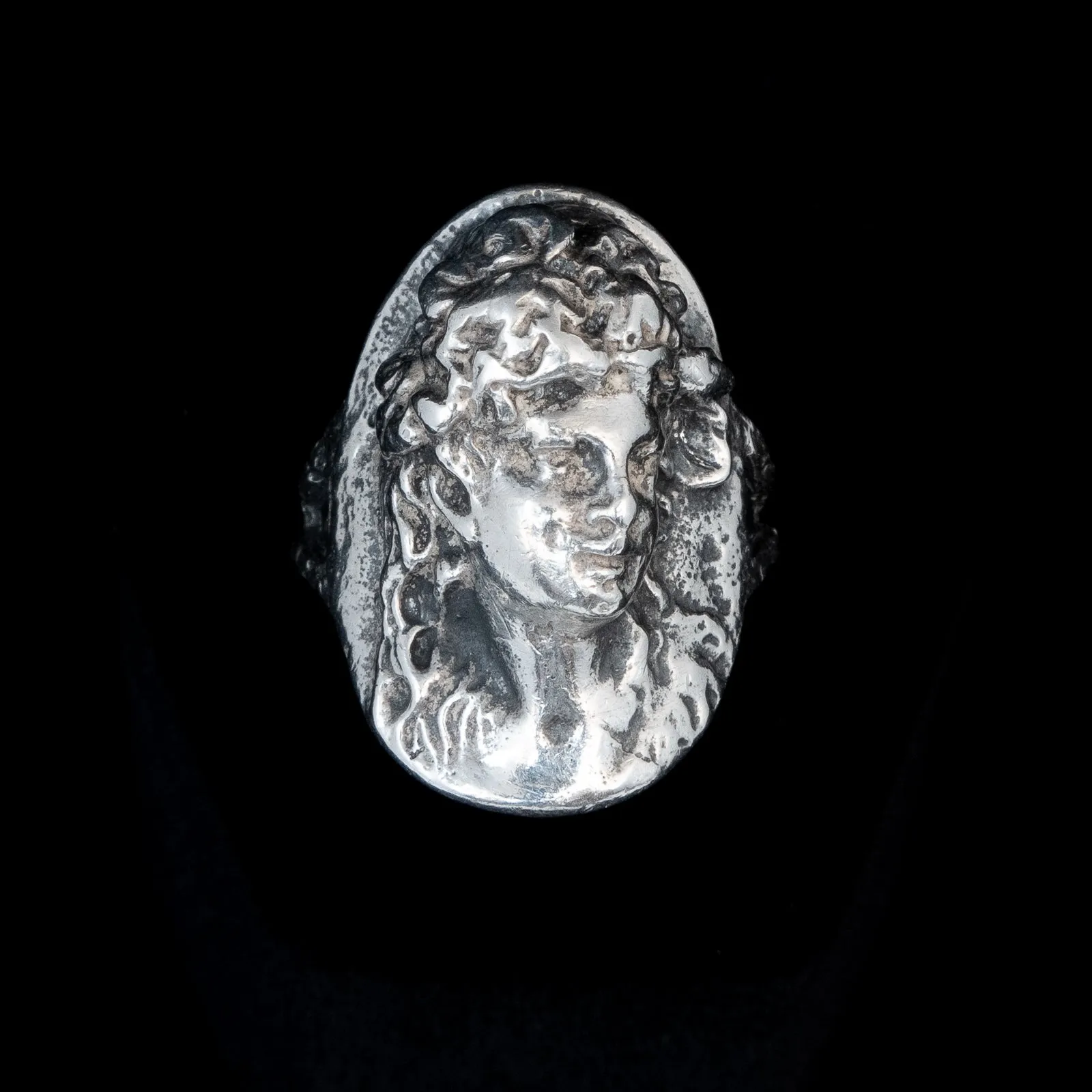 Cameo Ring Sterling Silver