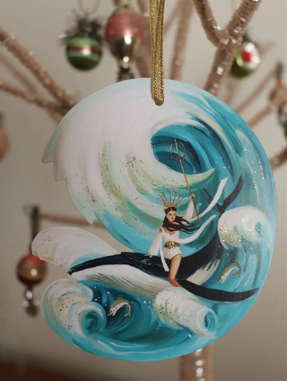 Canadian Fine Art Ornament/Gift Tag, multiple styles