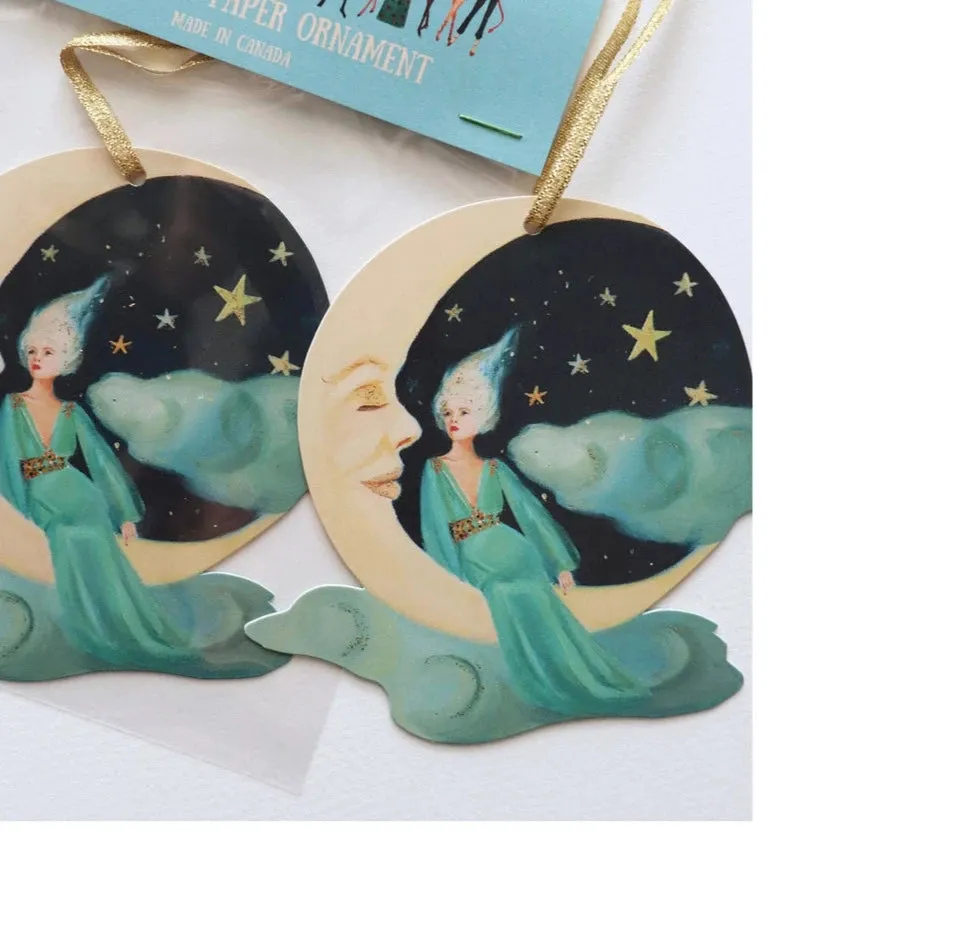 Canadian Fine Art Ornament/Gift Tag, multiple styles