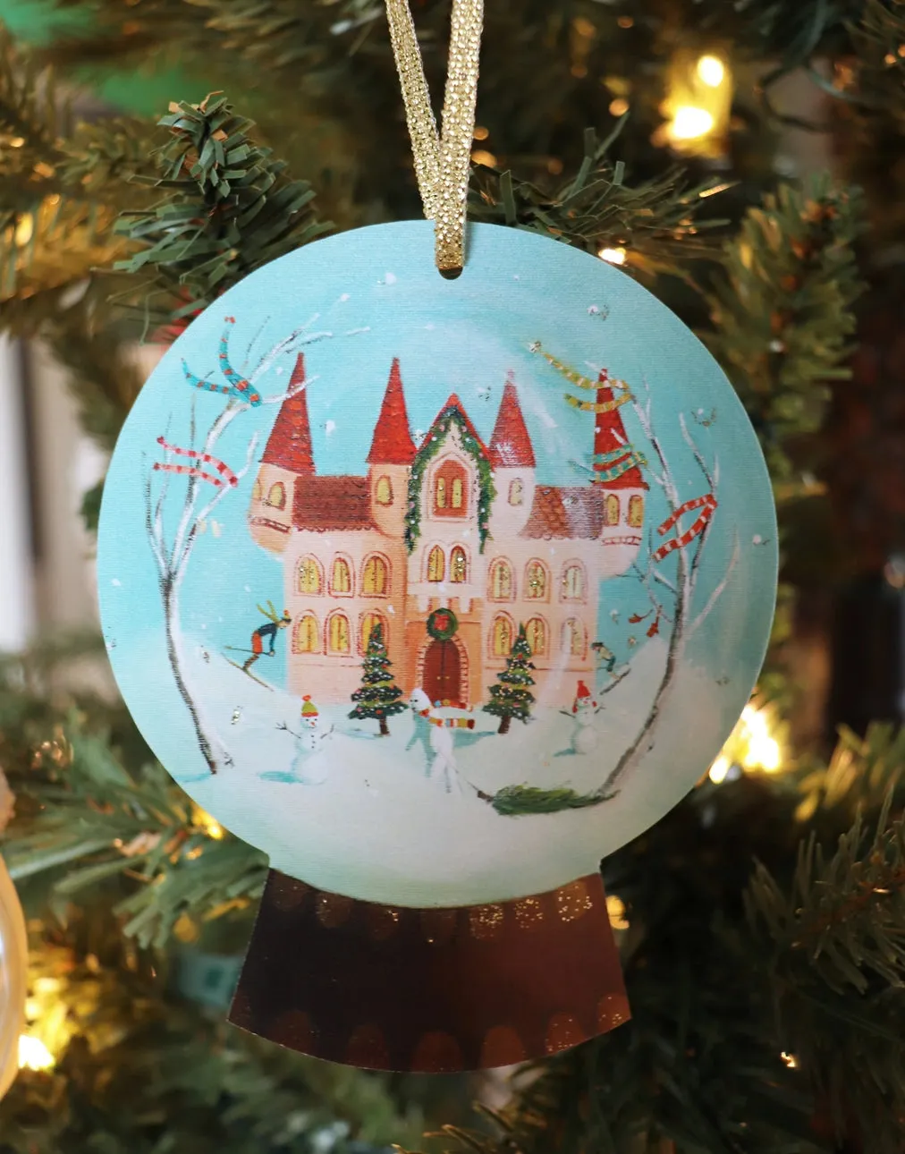 Canadian Fine Art Ornament/Gift Tag, multiple styles