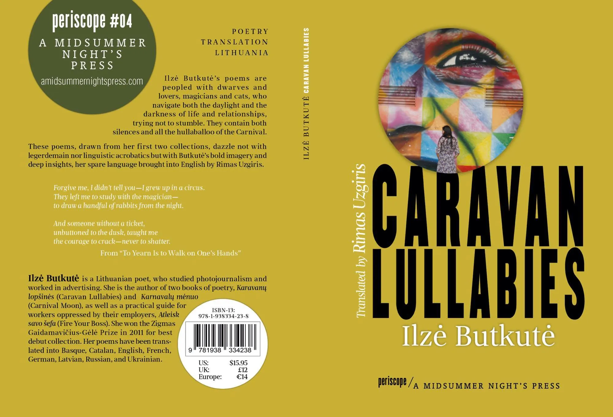 Caravan Lullabies by Ilzė Butkutė translated by Rimas Uzgiris