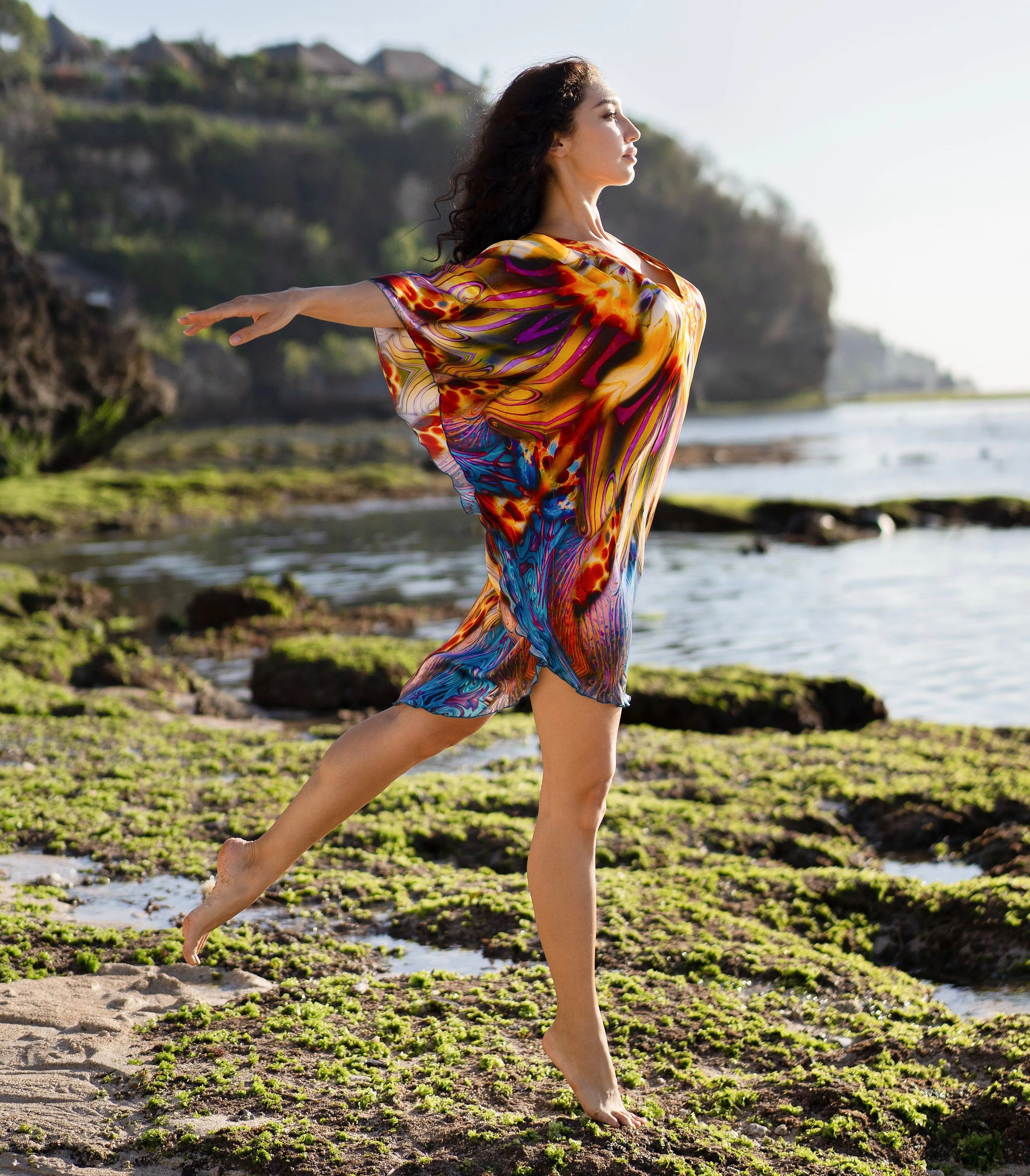 Carnival Short Kaftan