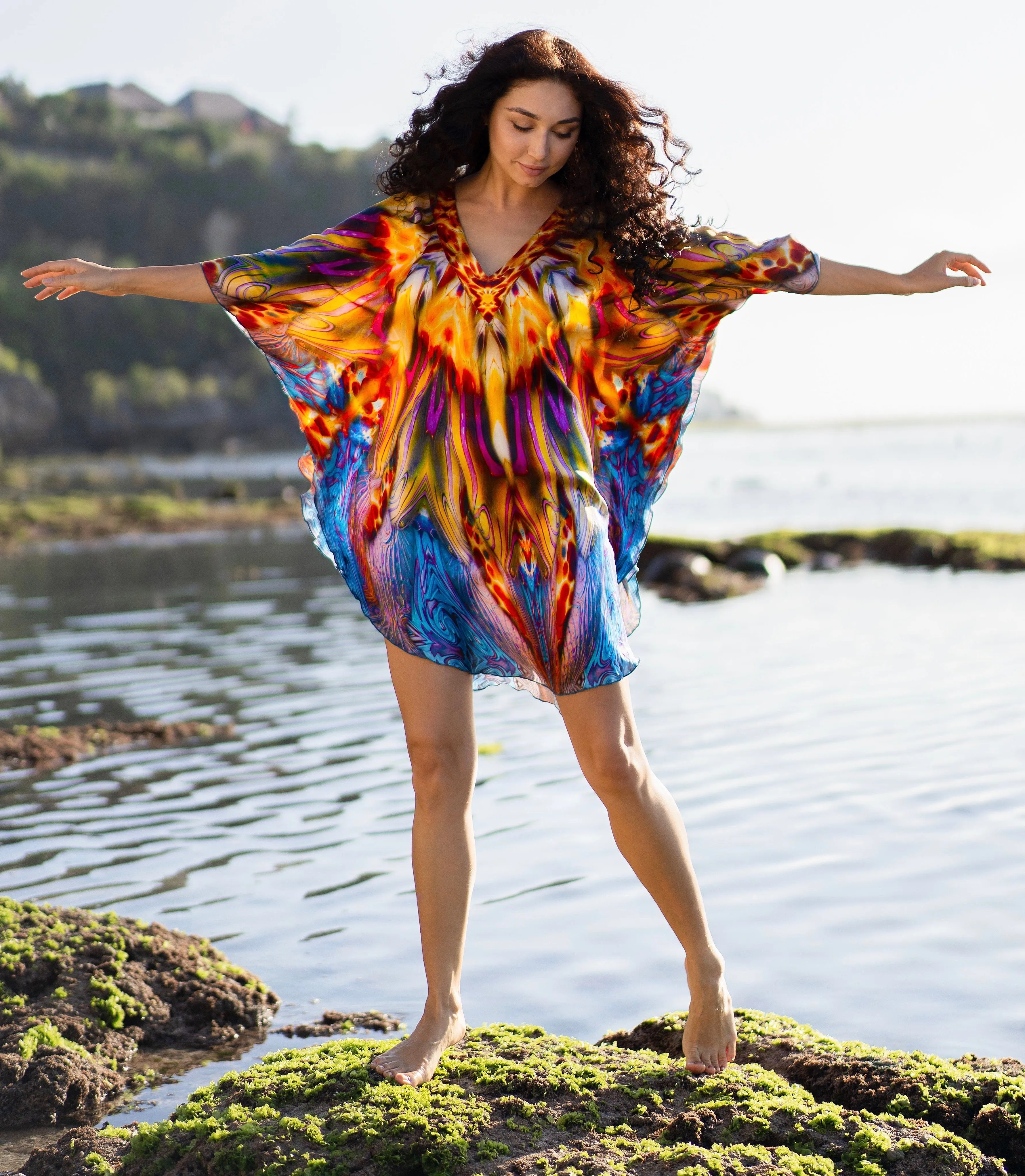 Carnival Short Kaftan