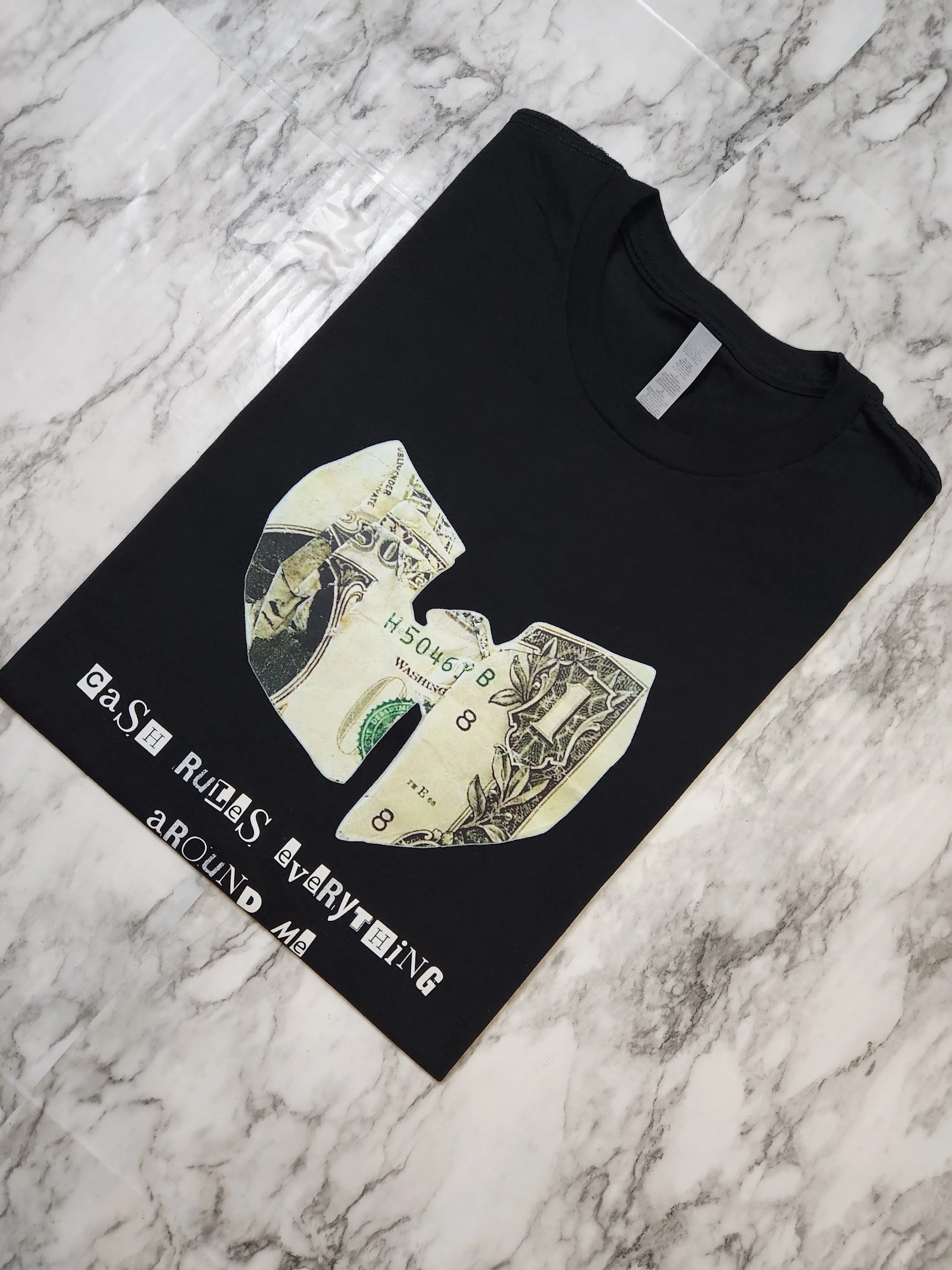 Cash Rules T-Shirt (Black)