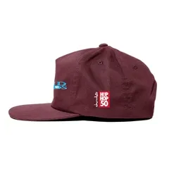 Chocolate Interscope Hip Hop 50 Liquid Swords Snapback Cap - Wine
