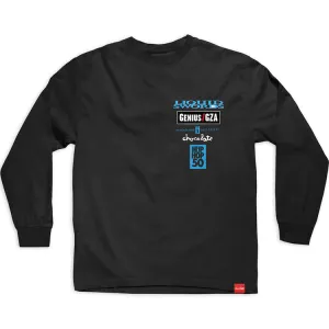 Chocolate Skateboards x Interscope Liquid Swords L/S T-Shirt Black