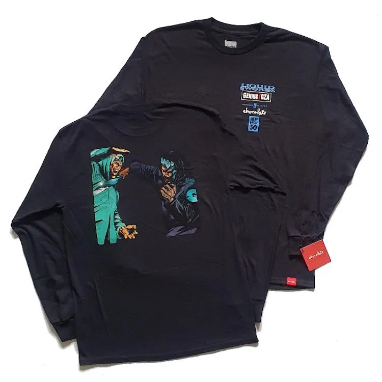 Chocolate Skateboards x Interscope Liquid Swords L/S T-Shirt Black