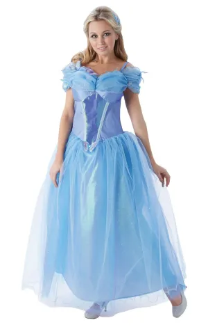Cinderella Live Action Deluxe Costume For Adults