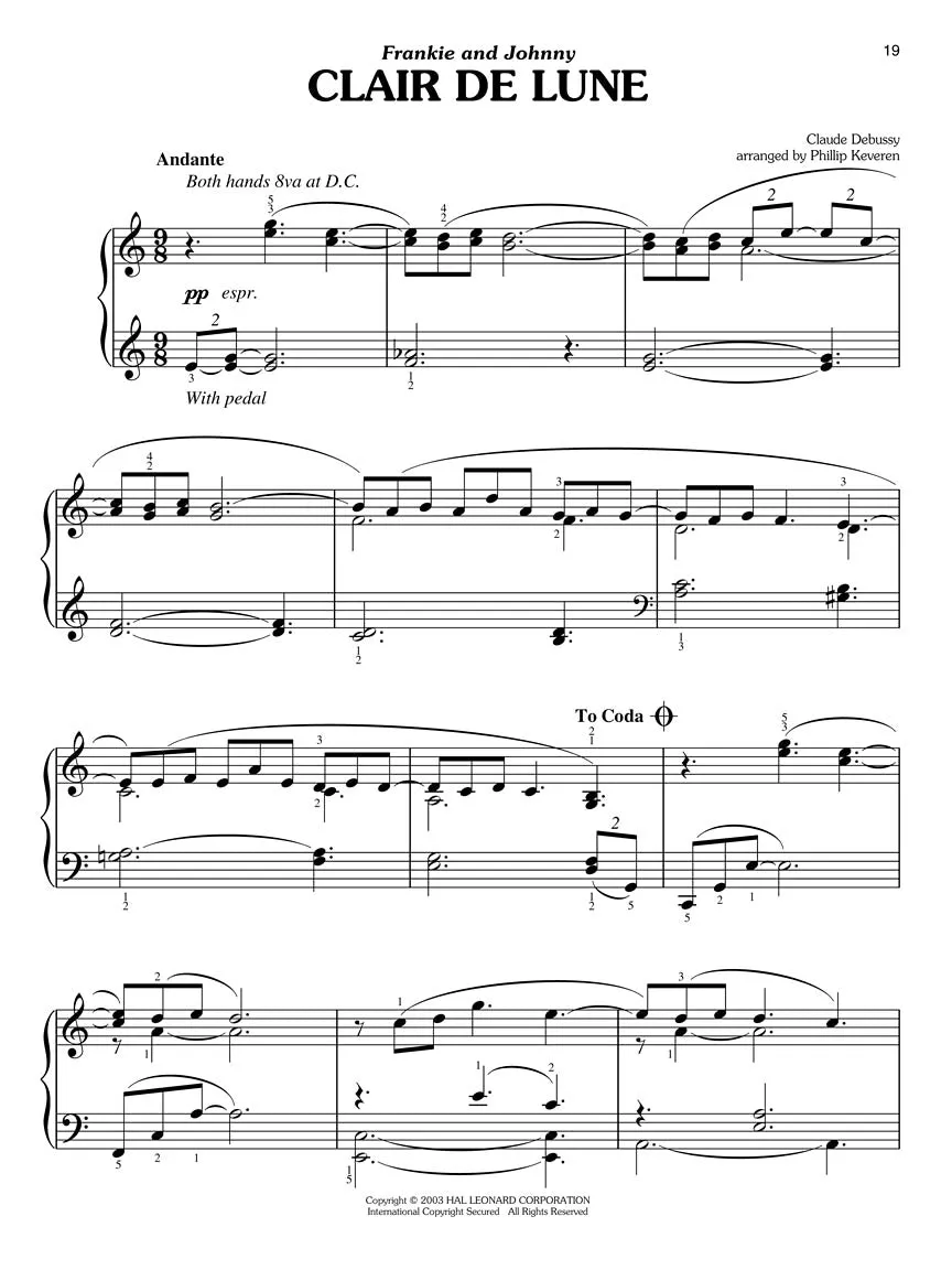 Classical Movie Themes For Easy Piano arr. Phillip Keveren