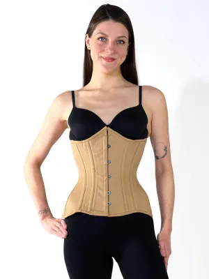 Cotton Hourglass Curve Longline Underbust Corset : CS-426